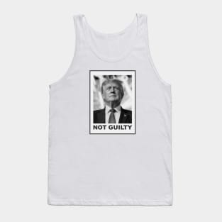 Trump Not Guilty Tank Top